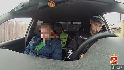 Изображение: скриншот кадра видео Госавтоинспекции Хакасии